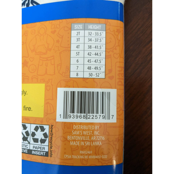 Members Mark Dinosaur Pajama Set Boys 2T Dino Shirt Pants Snug Fit Mix and Match - Picture 5 of 10